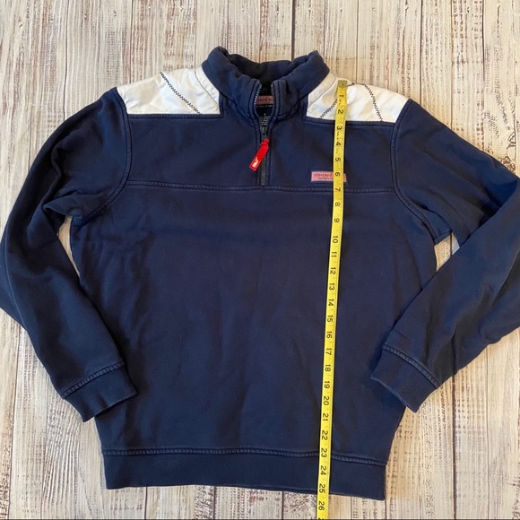 Vineyard Vines Quarter ZIP Sweatshirt.  Size Small. - Picture 11 of 11
